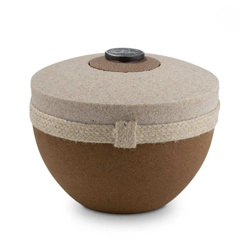 Urne écologique en sable et noyaux d’olive BU308