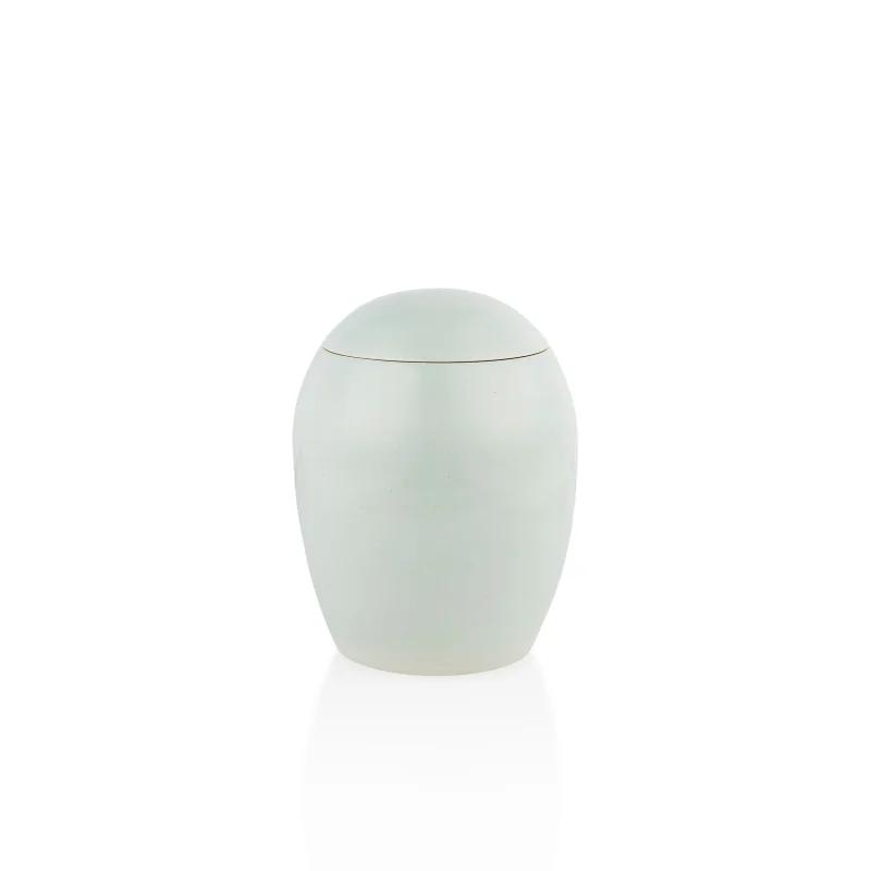Urne Serenity vert clair et mini-urne assortie