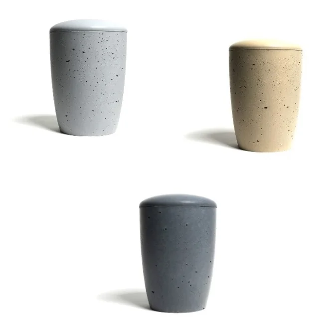 Sélection d’urnes en béton ultra-haute performance