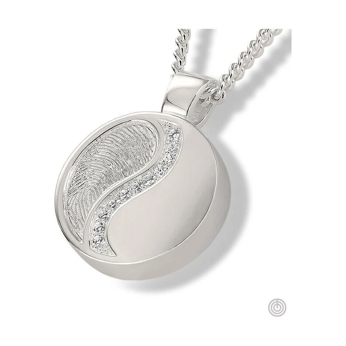 Pendentif HF099 avec empreinte digitale