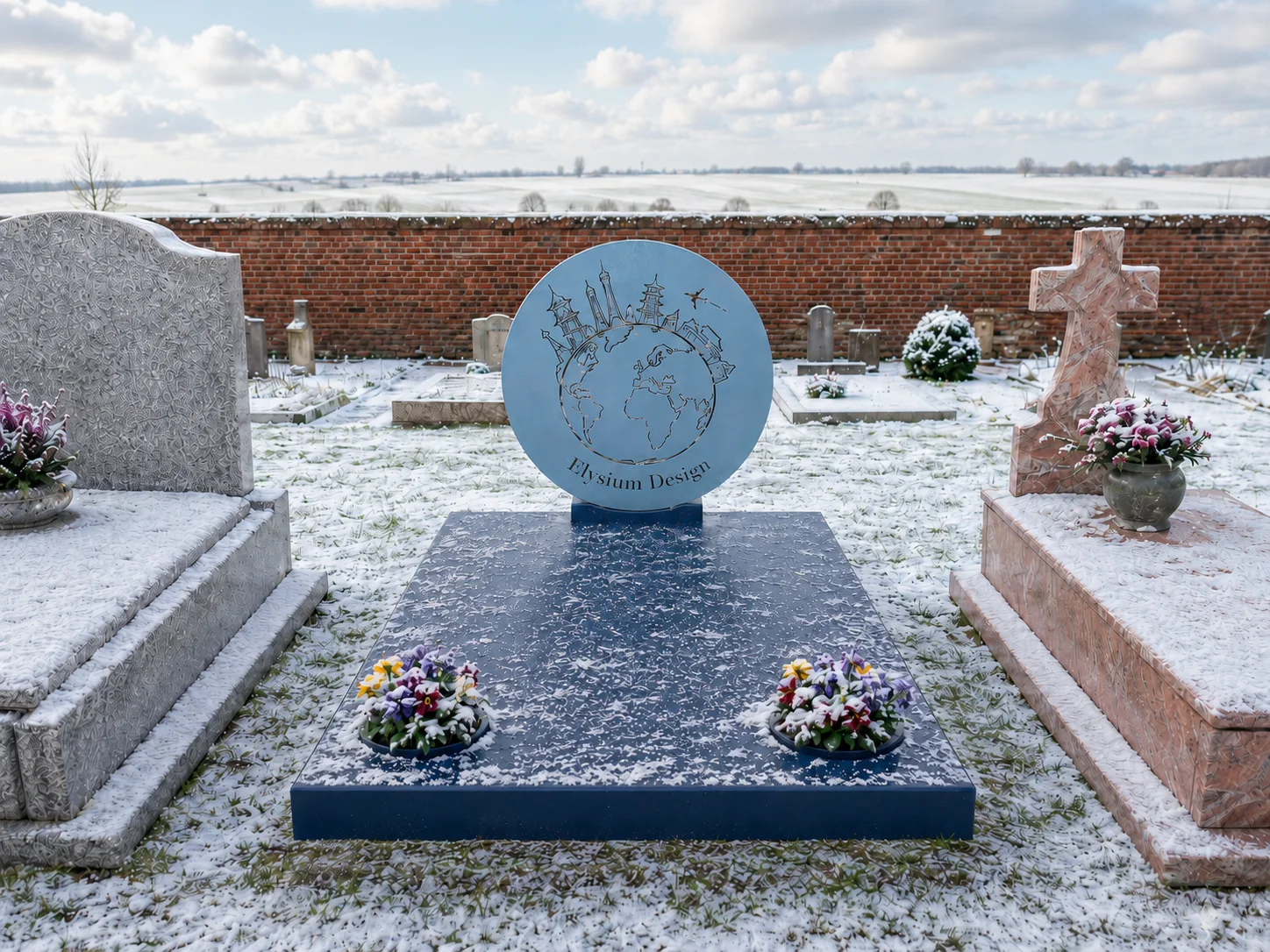 Monument en acier sur mesure.